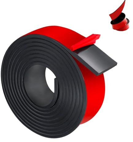 Tiras De Goma De Neopreno, Láminas de Caucho de 3 Metros de Largo, Perfiles de Caucho Macizo, Cinta de Sellado, Alfombras de Caucho, para Sellado de Bricolaje, Revestimientos de Suelos, 40 x 2 mm