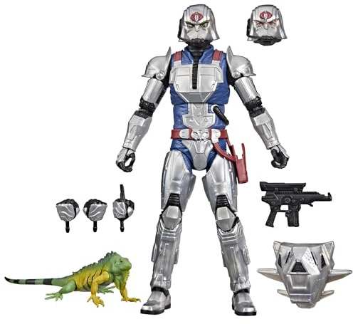 G.I. Joe Classified Series #168, Cobra Commander with Combat Armor, Collectible 6 Inch Action Figure with 7 Accessories | G.I. Joe Classfied Actionfigur Wave 22 - Cobra Commander mit Kampfpanzer #168