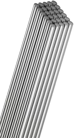 Baguettes de brasage Lot de 50 baguettes soudage en aluminium 13 pouces, électrodes domestiques à basse température, for l'énergie électrique