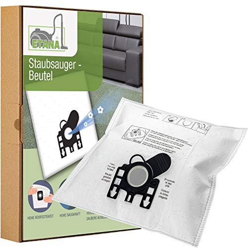 Etana 20x Staubsaugerbeutel für Miele Complete C2 Parquet EcoLine | reißfeste Staubsauger-Beutel aus mehrlagigem Vlies, Ersatz Staub-Beutel mit Hygiene-Verschluss aus stabilem Kunststoff