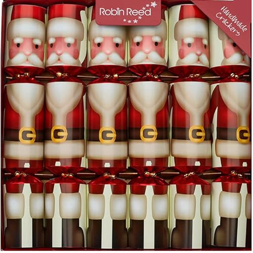 Robin Reed 12 x 12 (30cm) Christmas Crackers - FATHER CHRISTMAS 61715