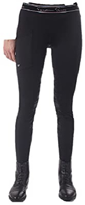 QHP Reitlegging Reithose Damen Eden Vollbesatz Handytasche