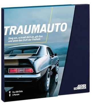 JOCHEN SCHWEIZER Geschenkbox Traumauto fahren | Erlebnis-Gutschein für 1 Person, ca. 100 Erlebnisse an 225 Standorten