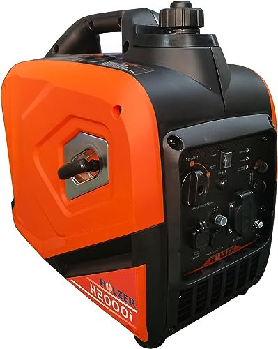 HOLZER H2000i Stromerzeuger/Inverter Technology/Leistung 2000W / 230V Spannung/USB Anschluß/Parallel Betrieb