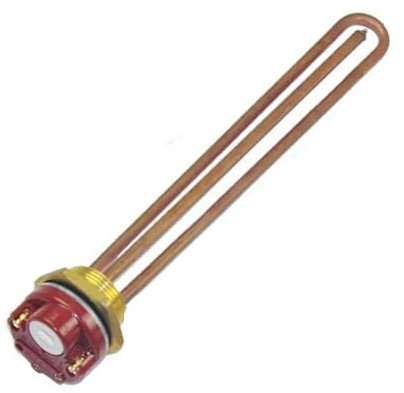 DELURA Élément Chauffant À Immersion DN32 1 1/4 , avec Thermostat, Régulateur De Température for Chauffe-Eau 2000W