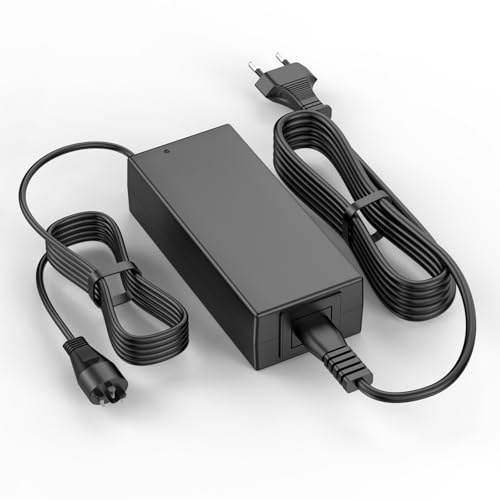 POANES 36V 2A 42V 2A Ladegerät für Bosch PowerPack 300/400,PowerTube 400,PowerTube 500/625,PowerPack 500,DualBattery 1250 Active/Performance Line (0275007907) e-Bike Ladekabel