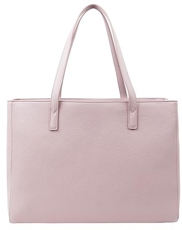 Tommy & Kate GLORIA Spacious Tote Bag for Women Shoulder Laptop Tote Bag Large PU Leather Ladies for Work School Business with Zipped Compartment and Inner Pocket