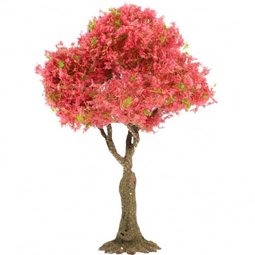 Cabilock Miniaturbäume Künstliche Modellbäume Draht DIY Sandtisch Baum Figur Für Mikrolandschaft Diorama Gartendekoration 11.50X8.00X7.50Cm