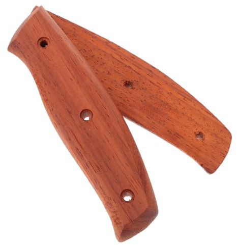 PartyKindom Messergriff Aus Massivem Holz Ergonomisch Designed Rutschfeste Oberfläche Passend Für Kochmesser Und Gemüsehacken Für Küchenwerkzeug