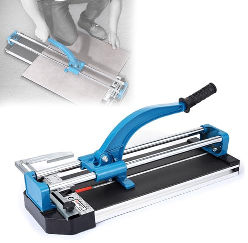 Tagliapiastrelle Da 0,5-1,0 Cm, Tagliapiastrelle Da Parete/pavimento Da 1200 Mm, Binario Solido: 2 Cm, Larghezza Base 200 Mm, Lunghezza Massima Di Taglio 1200 Mm, Maniglia Antiscivolo, Per Ceramica