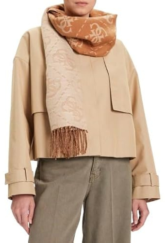 SCIARPA UOMO - GUESS - AM9561 POL03, MARRONE, UNICA