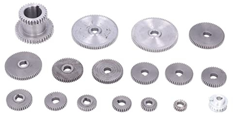 17 pz/set fresa per ingranaggi HT250 mini tornio in ferro grigio macchine per il taglio dei metalli