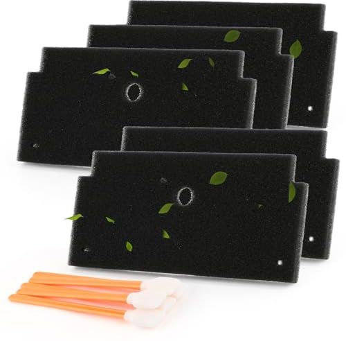 TGHongKy 5x Filtro per Bosch 12022801 Filtri per Asciugatrice per Bosch Serie 6/8 Filtri Spugna Asciugatrice per Bosch IQ300 IQ500 292 x 142 x 19 mm Filtro per Siemens con Tampone Cotone kit