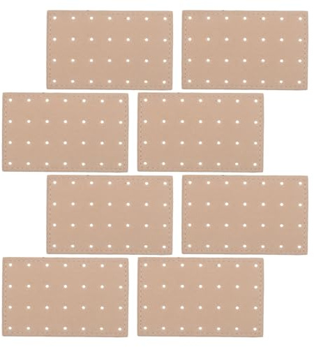 Yardenfun Portaoggetti per Gioielli e Portaorecchini Portatile Resistente, Organizzatore Multiforo per Orecchini a Bottone, Espositore Compatto da Viaggio 8x5 Cm per Ragazze