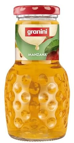 Apple Juice, Glass Bottle, 200ml, Caffeine-Free, No Artificial Flavours, Single Serve, pack 24