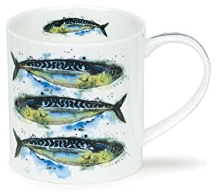 Dunoon Mug en porcelaine anglaise Dollyhotdog Seaside Mug Orkney Fabriqué en Angleterre