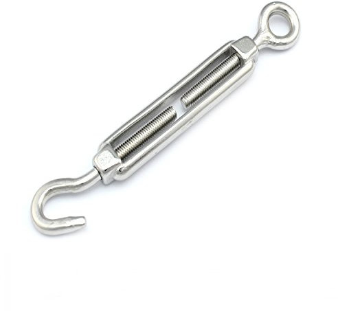 Spannschloss Edelstahl M10 Öse/Haken Drahtseil Seilspanner Spannschraube Spanner
