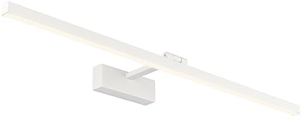 Klighten Lampada a Specchio a LED Bagno 24W 1170lm Lampada Armadio Specchio Applique da Parete Moderna Illuminazione da Bagno Bianco Caldo 3000K IP44