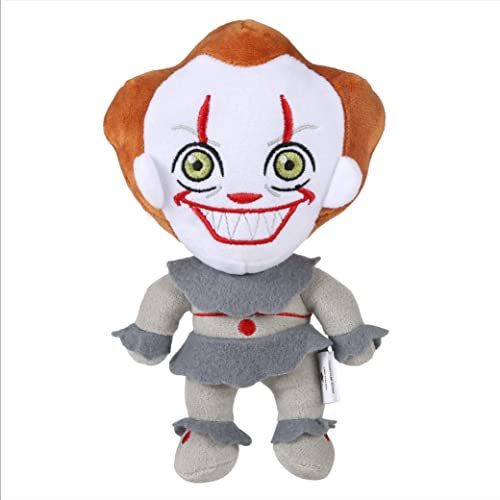 YYOJ The IT Movie for Pets Warner Brothers IT Pennywise - Juguete de Peluche para Perros, tamaño Grande, chirriante, Color Blanco