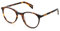 Levi's Lv 1005 Brillenfassung, rund, verschreibungspflichtig, Havanna 2, 50