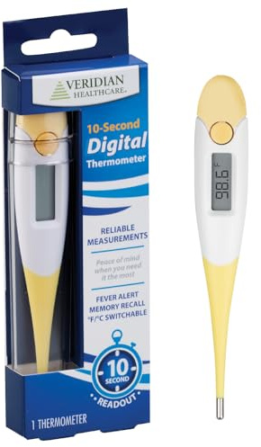 Veridian 10-Second Flex Tip Digital Thermometer