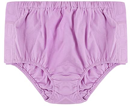 YJZQ Inkontinenz-Unterhosen für Erwachsene Inkontinenzslips für Damen Herren Waschbar Wiederverwendbare Stoffwindeln Atmungsaktiv Baumwolle Stillhöschen XL