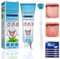 Limpiador De Lengua, 1 gel limpiador lingual (50g) + 1 Cepillador De Lengua, gel Limpiador Lingual que Combate Eficazmente el Mal Aliento y el Aliento Fresco, el Tongue Scraper cuida la Higiene Bucal