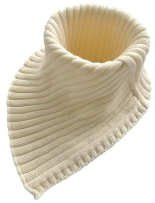 Winter-Strickschal FüR MäNner Mode Herbst Winter Gestrickte Gefälschte Kragen Schal Solide Frauen Warm Rollkragen Hals Wärmer Abnehmbare Winter Warme Winddicht Schal Schal Herren ( Color : Beige )