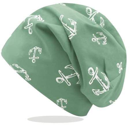 Glamexx24 Long Klassische Beanie Mütze: Herren Damen Fahrradmütze Wintermütze Unisex Baumwollmütze für Frühling, Sommer, Herbst und Winter