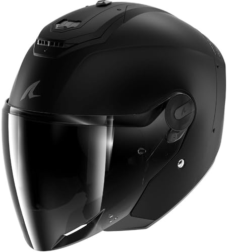 SHARK, Jet Motorradhelm RS JET CARBON DARK SHADOW Mat Carbon DMA, XXL