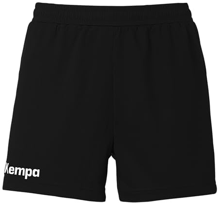 Kempa Handboll performance shorts sportshorts med elastiskt midjeband, andas och snabbtorkande, träningsshorts för kvinnor