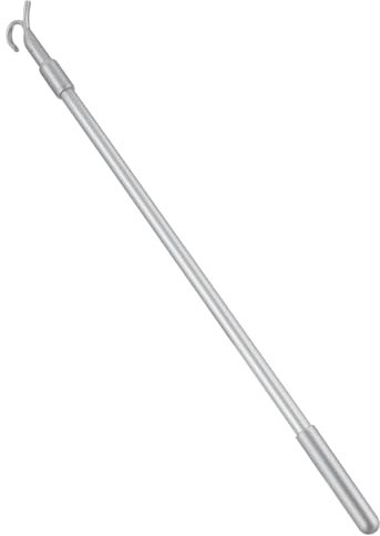 CLISPEED Teleskop Rollostab Aluminium Verstellbar Fensterrollo Ersatzstab Für Vertikaljalousien Gardinenstange 60cm Leicht Und Langlebig Für Wohnzimmer Schlafzimmer Bad