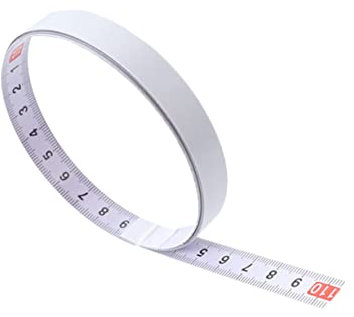 EXCEART Steel Miter Track Tape Measure Auto-adesivo Metric Scale Per Del Precisione e Versatilità Per e Utensili