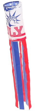 Toddmomy Robuster Windsack Windrichtungsflagge für Garten und Straße Leichte Polyester Dekoration Wetterbeständig Kreative Blaue Outdoor Deko