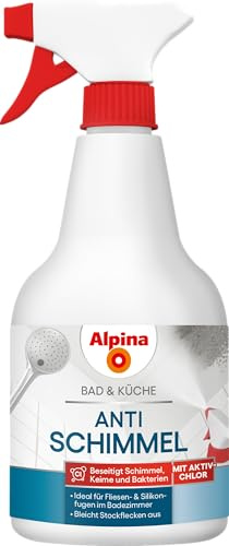 Alpina Bad & Küche Anti-Schimmel-Spray chlorhaltig – 0,5 Liter