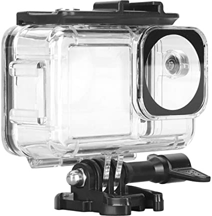 Depisuta Custodia Impermeabile per Fotocamera Sportiva con Supporto per 5 Pro Custodia Subacquea Compatta e Facile da Trasportare per Sci e Surf Materiale PC Resistente Agli Urti