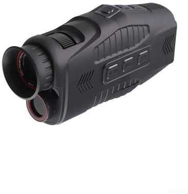 Appareil de vision nocturne infrarouge monoculaire avec résolution HD 1080p, zoom numérique 10x, jusqu'à 800 m de distance de vision sombre complète, projecteur infrarouge 3 W 850 Nm, boîtier ABS