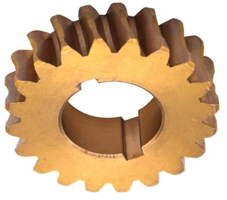 ZYWUOY Ingranaggio a vite senza fine in bronzo per motozappe da giardino, ingranaggio di ricambio a 20 denti compatibile con Gilson, Montgomery Ward e modelli selezionati (33473, 701015)