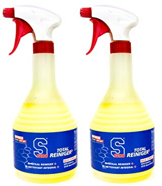 Total Reiniger S100 750 ml Sprühflasche Motorrad Roller Quad 2 Stück