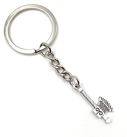 Onwomania - Outil de hache de hache Porte-clés - porte-bonheur en métal idéal comme cadeau, par exemple pour le meilleur ami, le meilleur ami, maman - pour hommes, femmes et enfants