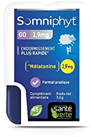 Santé Verte Somniphyt Flash 1,9 mg 45 Comprimés
