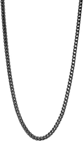 Fossil Herren Halskette Schwarz JOF00660001-JOF00660001