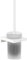 Hansgrohe 41752700 AddStoris Toilettenbürstenhalter Wandmontage Mattweiß Porte-Brosse WC, Blanc Mat