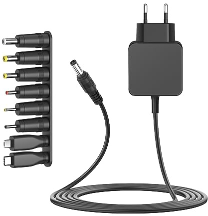 HKY Netzteil 5V 3A Ladegerät für Revitive Medic Circulation Booster Isorocker IX Revitive für Sony SRS-XB30 SRS-XB100 Kabelloser Bluetooth Lautsprecher Musikbox Speaker, Schreibtischlampe LED Leuchten