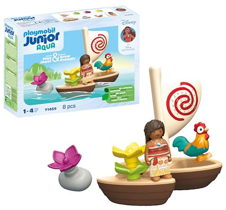 PLAYMOBIL 71458 JUNIOR & Disney: Belle's Play Tower with Sound, toys for toddlers, made from over 90% plant-based plastics, gifting toy and imaginative role-play, playsets for children ages 12 months+