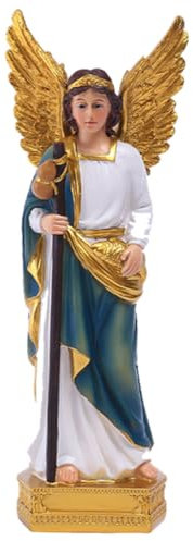 Alipis Harzmodell Engelfigur Haushaltsengeldekoration Schreibtischornament Harzhandwerk Weihnachtsdeko Religiöse Dekoration Home Decor Statue
