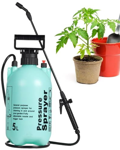 Gartensprüher - Drucksprüher Drucksprüher mit Schultergurt | Auspuffventil Design Sprühwerkzeug für Bauernhäuser, Gärten, Gemüsegärten und Rasen