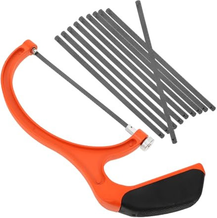 Veemoon Mini-bügelsäge Handsäge Für Die Holzbearbeitung Werkzeug Metallschneiden Glatter Schnitt Ergonomisches Design
