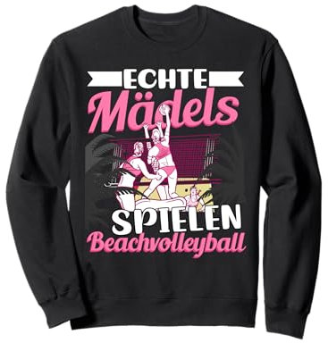 Beachvolleyball Beachvolleyballerin Sweatshirt