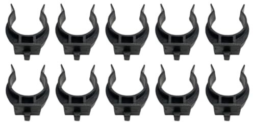 10 Pcs Clips de Zócalo de Cocina, Clip de Rodapié, Clip de Fijación para Listón de Zócalo, Gancho en ABS, Ganchos para Zócalos de Cocina, Zócalo para Cocina